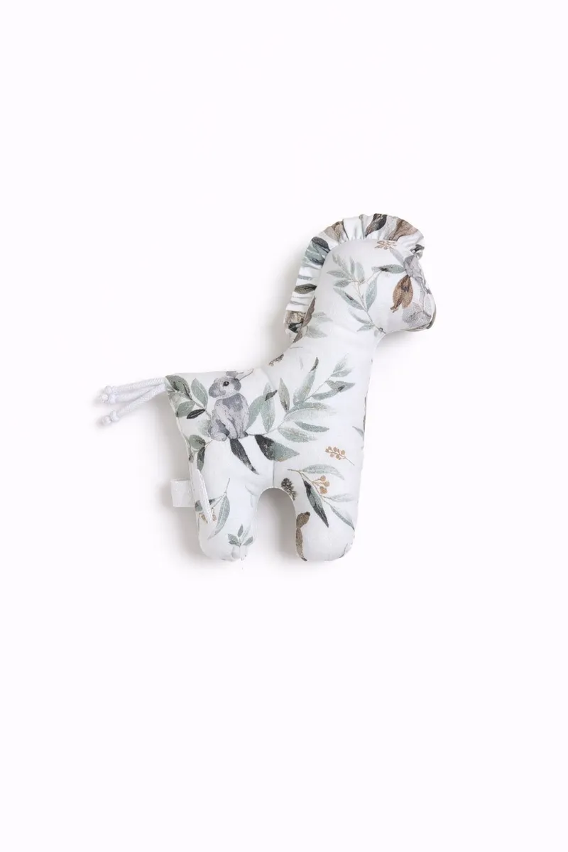 Konik Lucky Miękka Maskotka Bawełny Dla Niemowląt Woodland Olive TUM-TUM