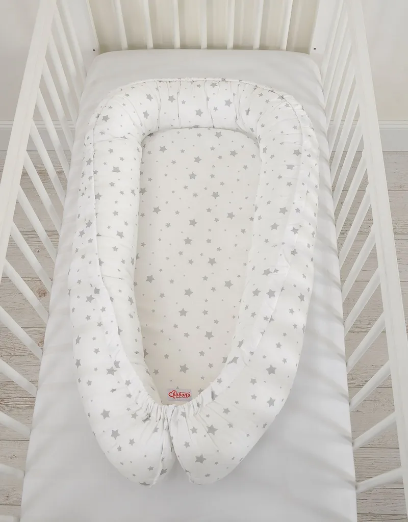 Kokon Niemowlęcy Dwustronny Kojec Otulacz Premium Mini Gwiazdki TUM-TUM