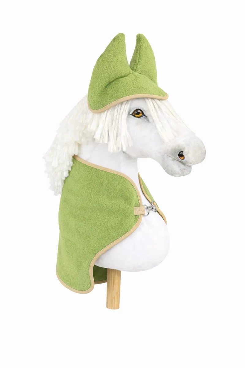 Zestaw Dla Hobby Horse A3: Polarowa Derka Nauszniki Jasny TUM-TUM