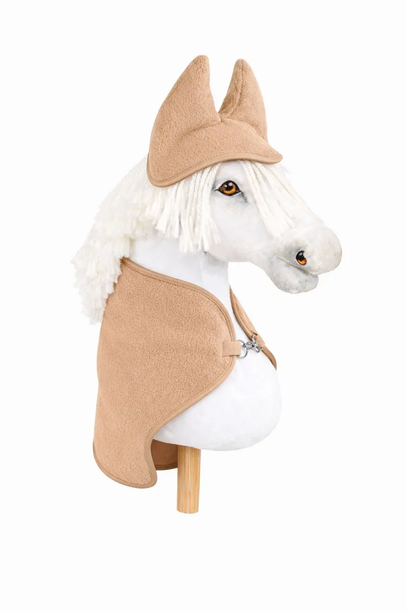 Zestaw Dla Hobby Horse A3: Polarowa Derka Nauszniki Camel TUM-TUM