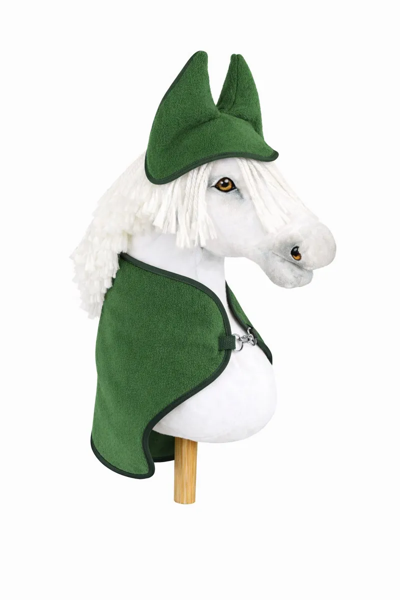 Zestaw Dla Hobby Horse A3: Polarowa Derka Nauszniki TUM-TUM - Zielony