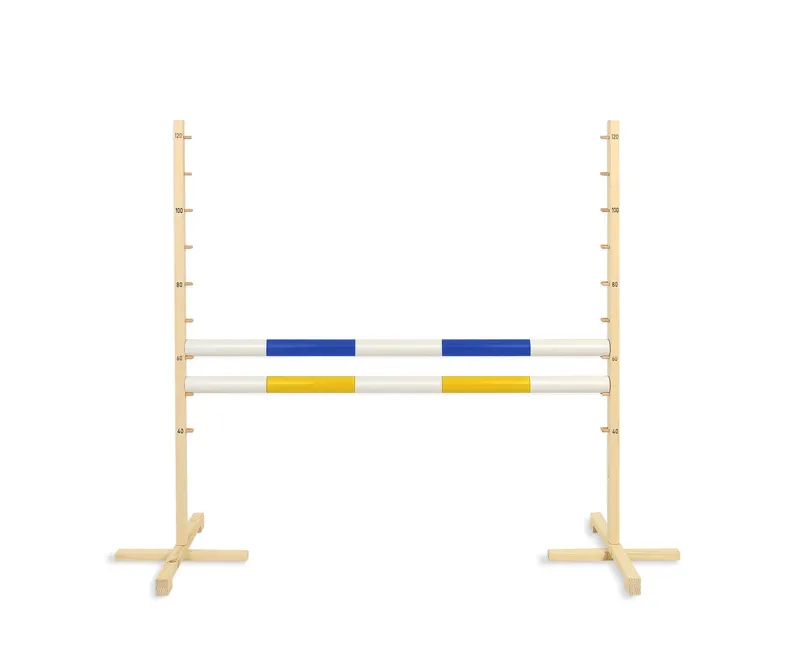 Przeszkoda Skokowa Do Hobby Horse 120cm, Dwie Belki TUM-TUM - Niebieska
