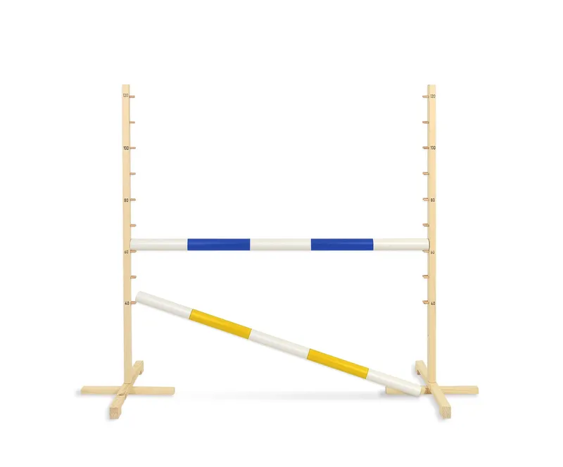 Przeszkoda Skokowa Do Hobby Horse 120cm, Dwie Belki TUM-TUM - Niebieska