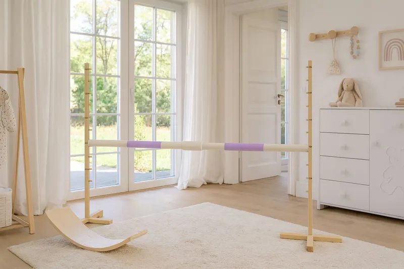 Przeszkoda Skokowa Do Hobby Horse 160cm, H-120 cm, Belka Jasny TUM-TUM