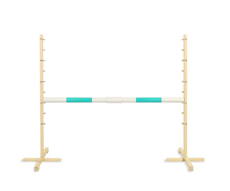 Przeszkoda Skokowa Do Hobby Horse 160cm, H-120 cm, Belka TUM-TUM - Miętowa