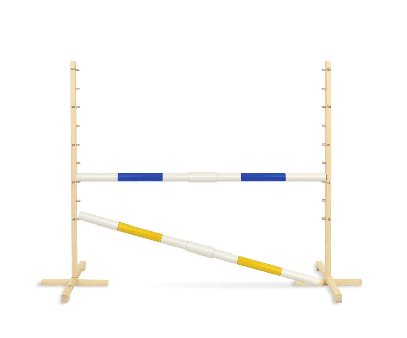 Przeszkoda Skokowa Do Hobby Horse 160cm, H-120 cm, Dwie Belki TUM-TUM