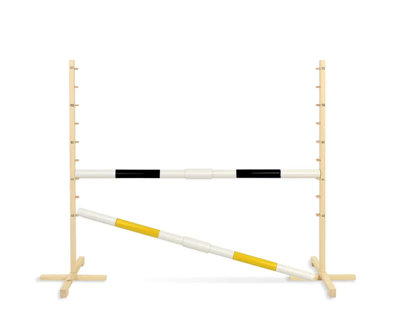 Przeszkoda Skokowa Do Hobby Horse 160cm, H-120 cm, Dwie Belki TUM-TUM