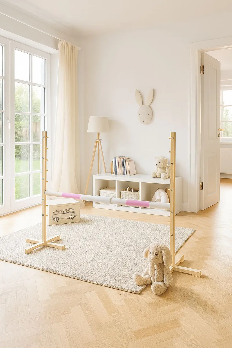 Przeszkoda Skokowa Do Hobby Horse 160cm, H-120 cm, Belka Jasny TUM-TUM