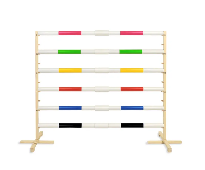 Przeszkoda Skokowa Do Hobby Horse 160cm, H-120 cm, Belka TUM-TUM - Czarna