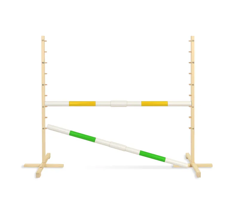 Przeszkoda Skokowa Do Hobby Horse 160cm, H-120 cm, Dwie Belki TUM-TUM