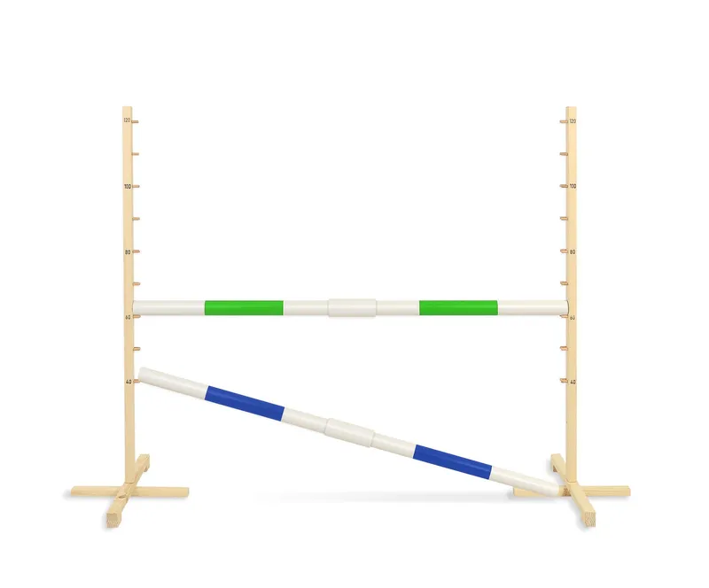 Przeszkoda Skokowa Do Hobby Horse 160cm, H-120 cm, Dwie Belki TUM-TUM