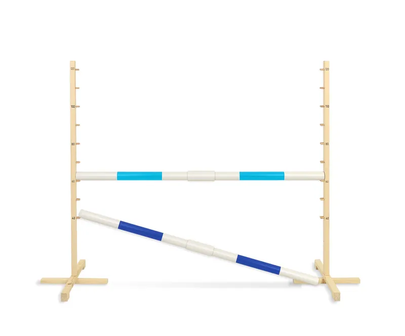 Przeszkoda Skokowa Do Hobby Horse 160cm, H-120 cm, Dwie Belki TUM-TUM
