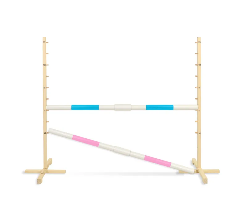 Przeszkoda Skokowa Do Hobby Horse 160cm, H-120 cm, Dwie Belki TUM-TUM