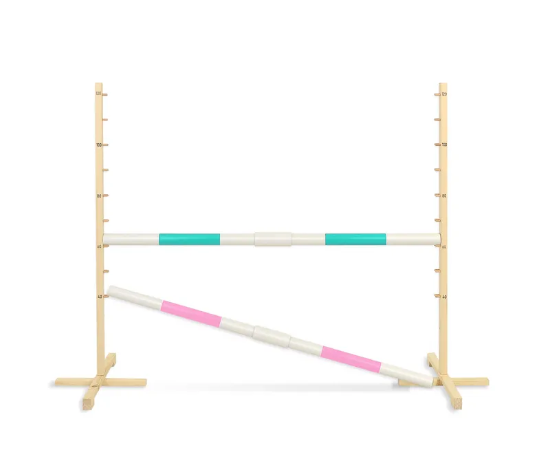 Przeszkoda Skokowa Do Hobby Horse 160cm, H-120 cm, Dwie Belki TUM-TUM