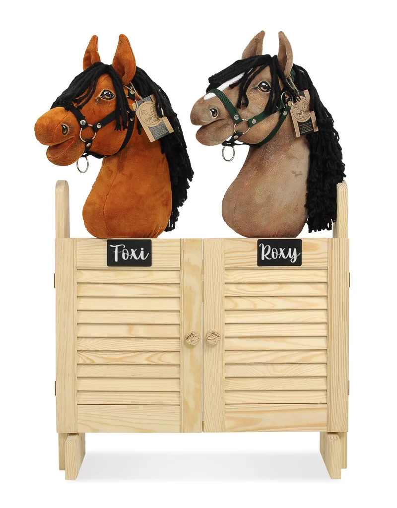 Duża Podwójna Stajnia Hobby Horse Drzwiczkami TUM-TUM