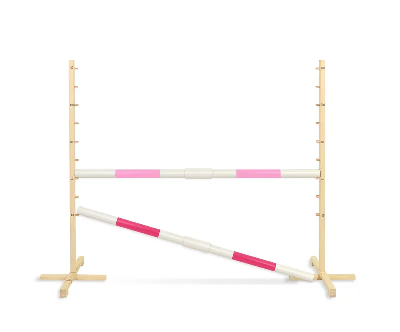 Przeszkoda Skokowa Do Hobby Horse 160cm, H-120 cm, Dwie Belki TUM-TUM