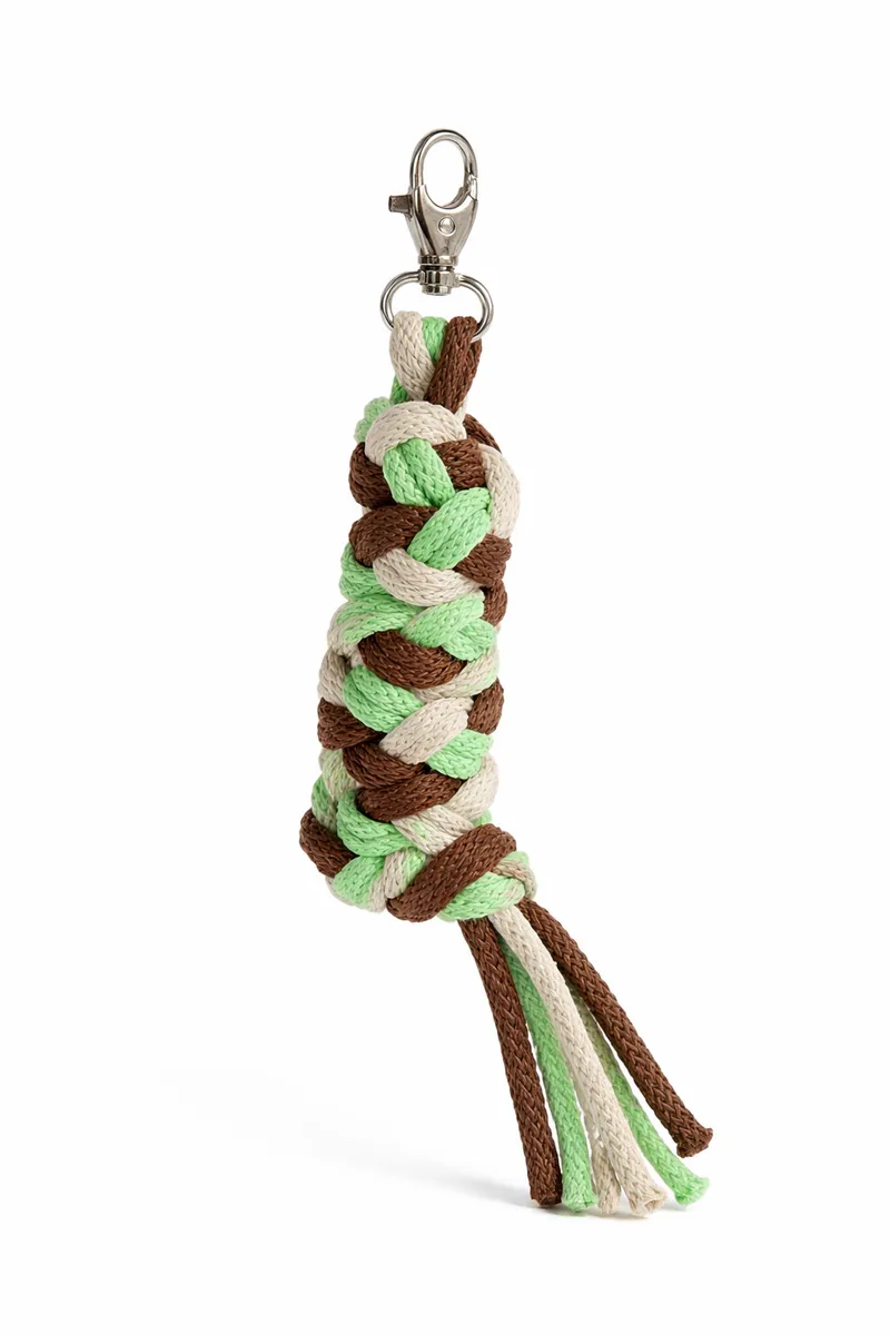 Uwiąz Dla Konia Hobby Horse Pleciony Ze Sznurka Jasny Zielony/ TUM-TUM