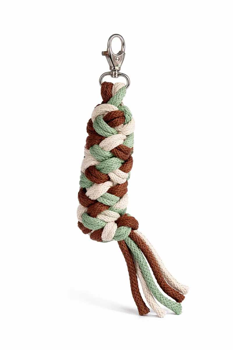 Uwiąz Dla Konia Hobby Horse Pleciony Ze Sznurka Pistacja/ Brąz/ TUM-TUM