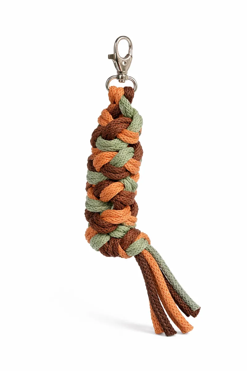 Uwiąz Dla Konia Hobby Horse Pleciony Ze Sznurka Pistacja/ Brąz/ TUM-TUM