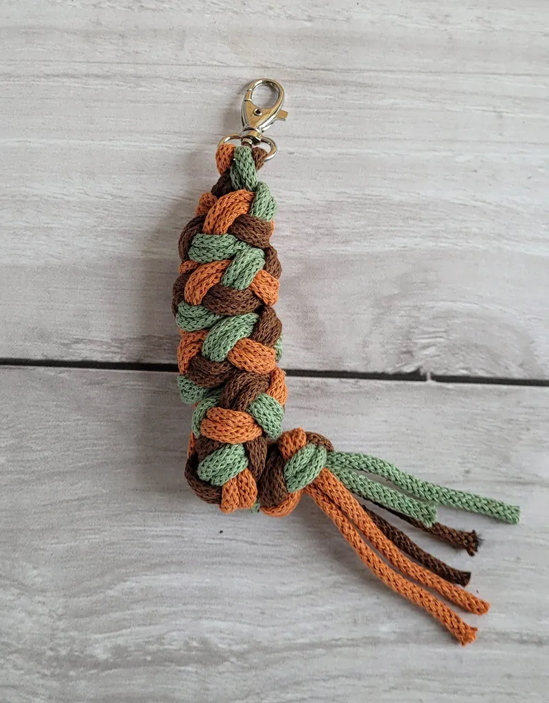 Uwiąz Dla Konia Hobby Horse Pleciony Ze Sznurka Pistacja/ Brąz/ TUM-TUM