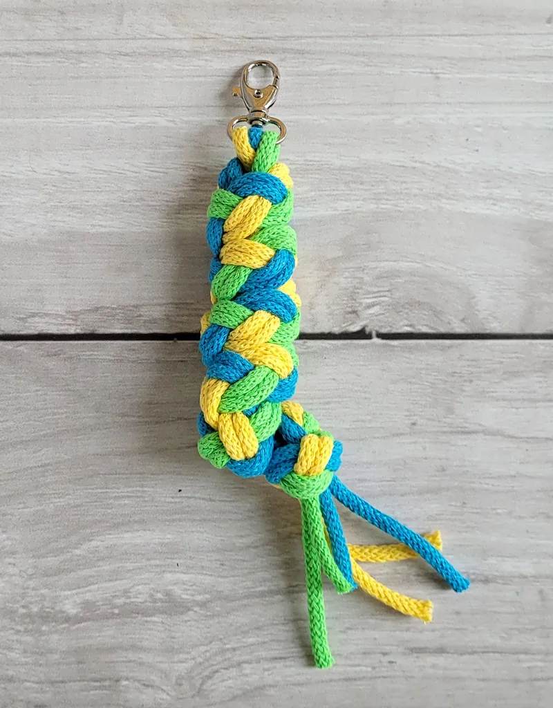 Uwiąz Dla Konia Hobby Horse Pleciony Ze Sznurka Jasny Zielony/ TUM-TUM