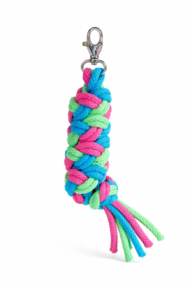 Uwiąz Dla Konia Hobby Horse Pleciony Ze Sznurka Jasny Zielony/ TUM-TUM