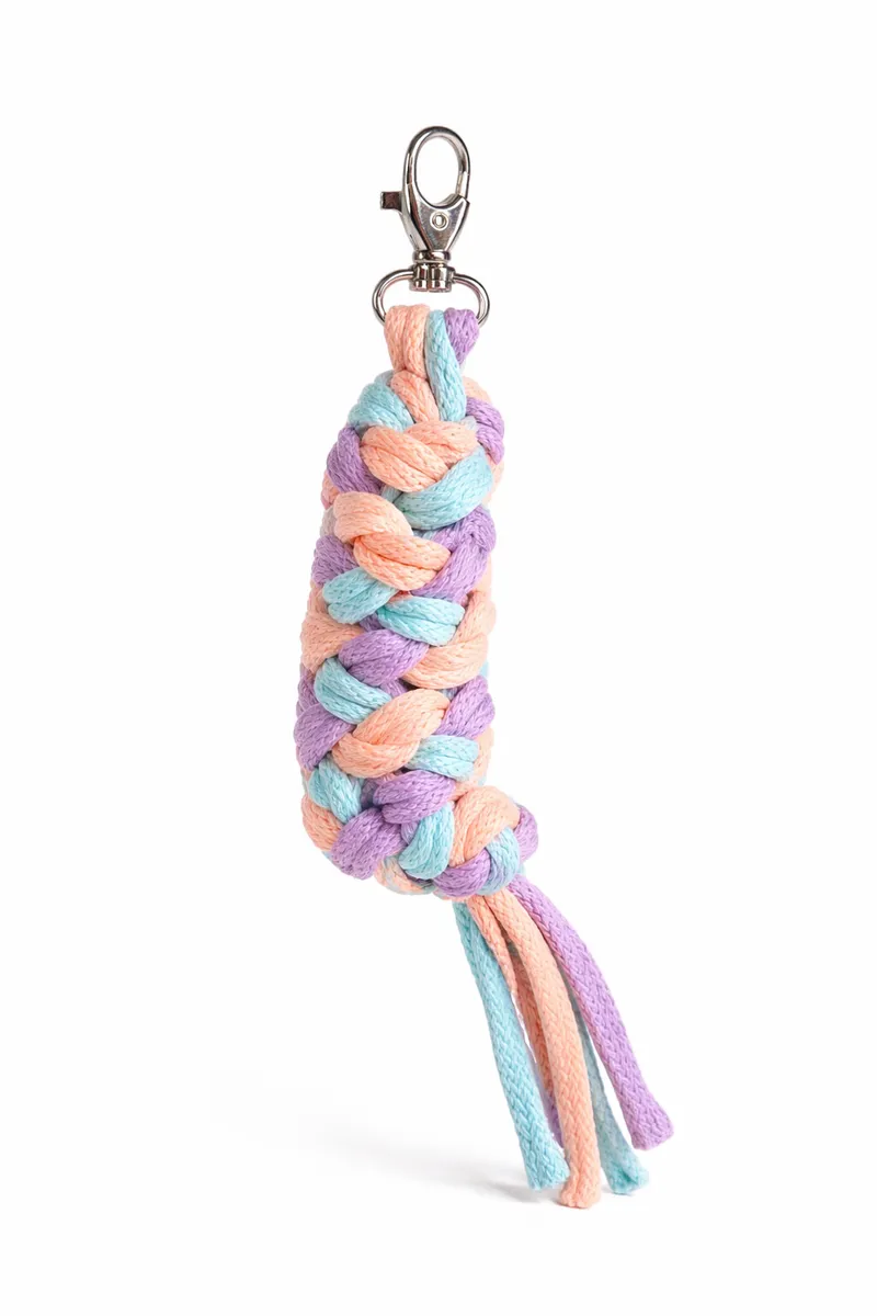Uwiąz Dla Konia Hobby Horse Pleciony Ze Sznurka Mięta/ Lawenda/ TUM-TUM