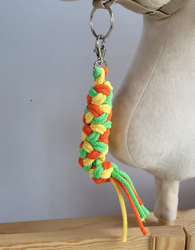 Uwiąz Dla Konia Hobby Horse Pleciony Ze Sznurka Żółty/ Jasny TUM-TUM