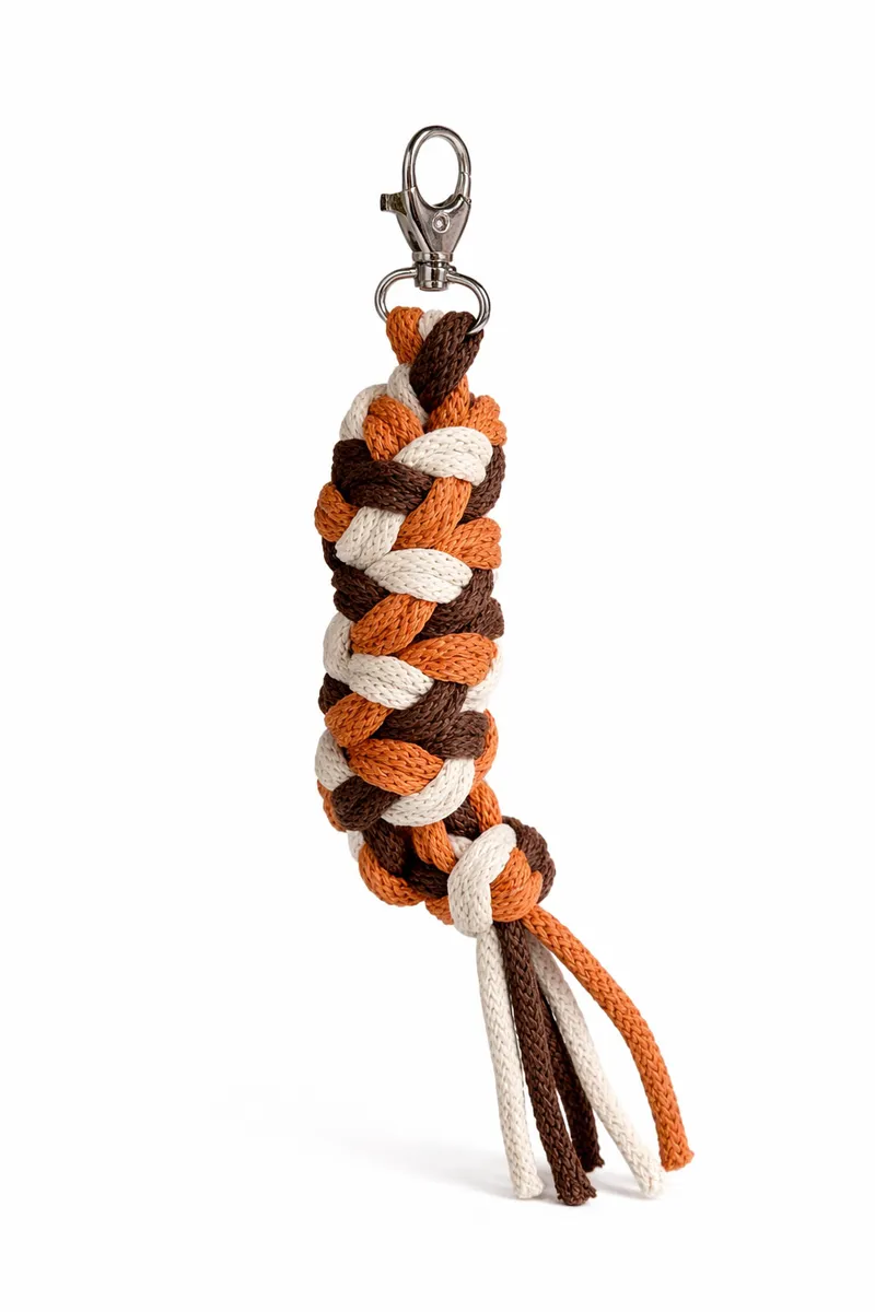 Uwiąz Dla Konia Hobby Horse Pleciony Ze Sznurka Jasny Beż/ Brąz/ TUM-TUM