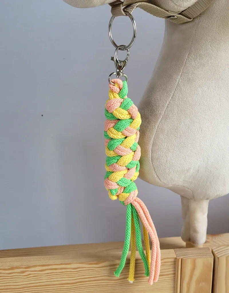Uwiąz Dla Konia Hobby Horse Pleciony Ze Sznurka Jasny Zielony/ TUM-TUM
