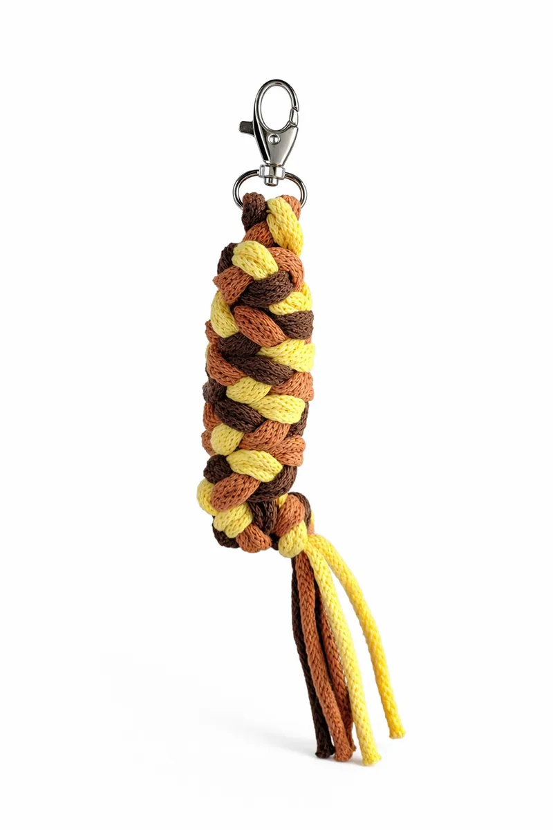 Uwiąz Dla Konia Hobby Horse Pleciony Ze Sznurka Żółty/ Brąz TUM-TUM