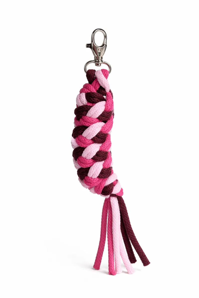 Uwiąz Dla Konia Hobby Horse Pleciony Ze Sznurka Jasny Róż/ Róż/ TUM-TUM