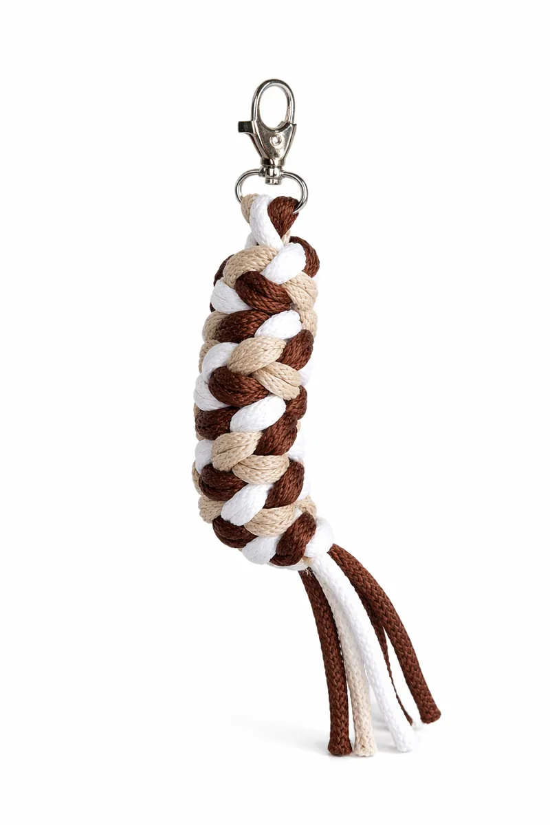Uwiąz Dla Konia Hobby Horse Pleciony Ze Sznurka Jasny Beż/ Brąz/ TUM-TUM
