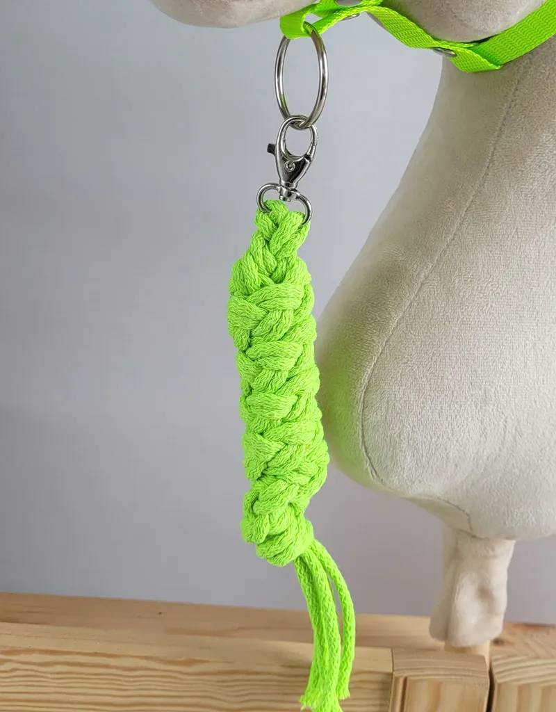 Uwiąz Dla Konia Hobby Horse Pleciony Ze Sznurka Neon Green TUM-TUM