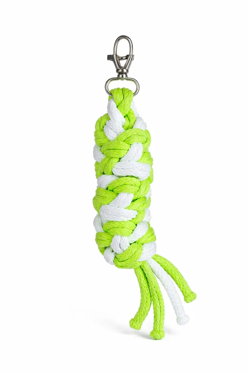 Uwiąz Dla Konia Hobby Horse Pleciony Ze Sznurka Neon Green/ TUM-TUM