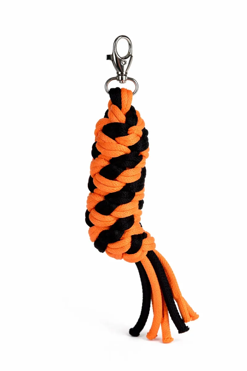 Uwiąz Dla Konia Hobby Horse Pleciony Ze Sznurka Neon Orange/ TUM-TUM