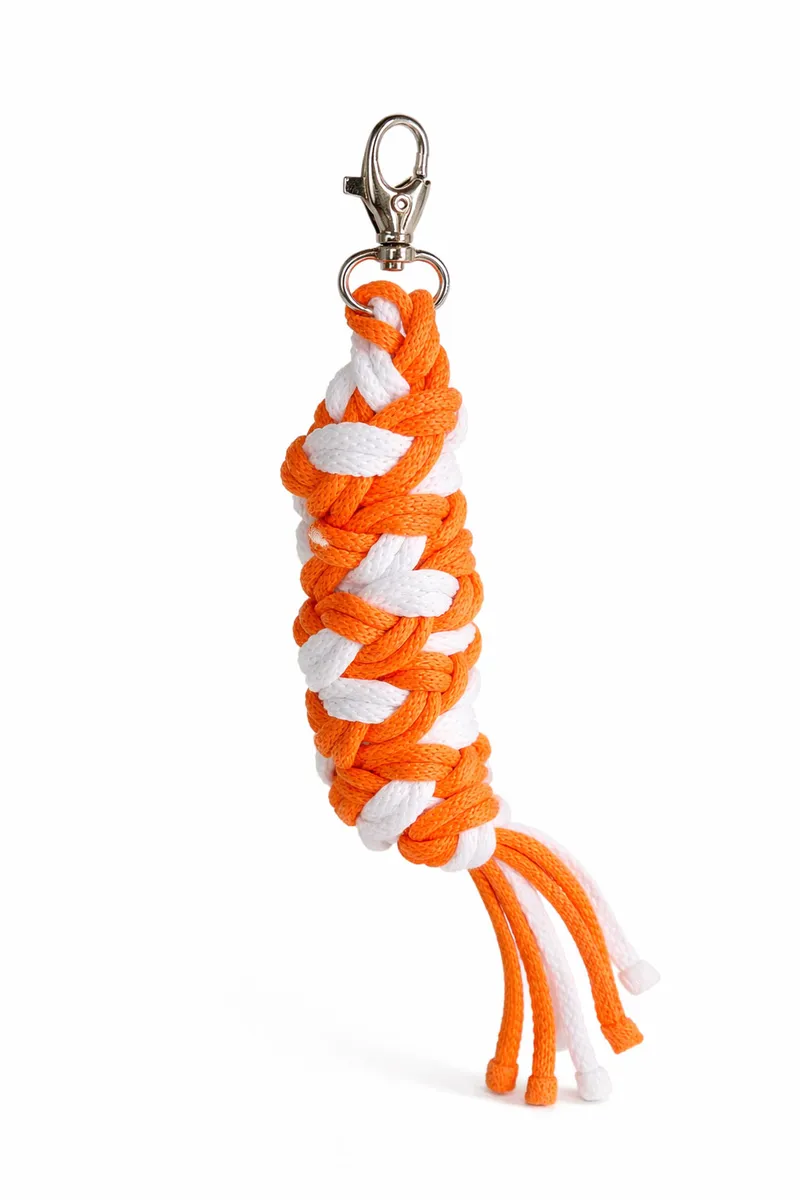 Uwiąz Dla Konia Hobby Horse Pleciony Ze Sznurka Neon Orange/ TUM-TUM