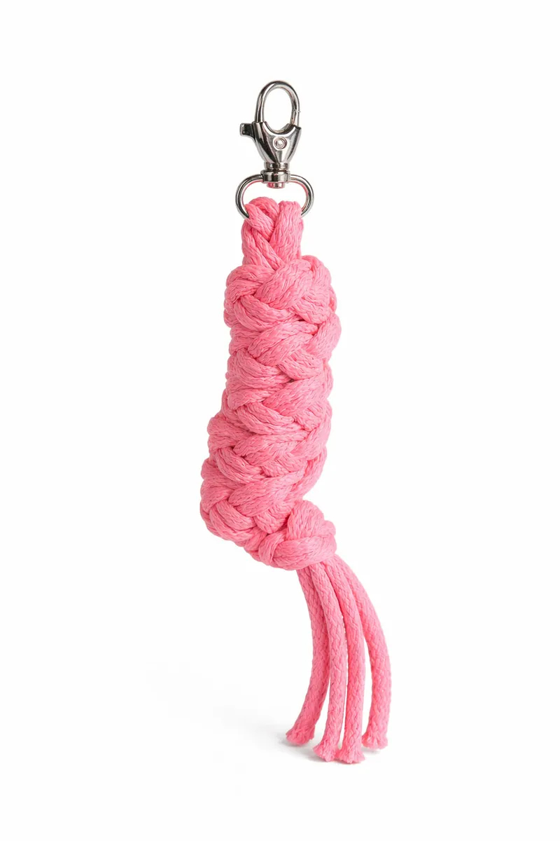 Uwiąz Dla Konia Hobby Horse Pleciony Ze Sznurka Neon Pink TUM-TUM