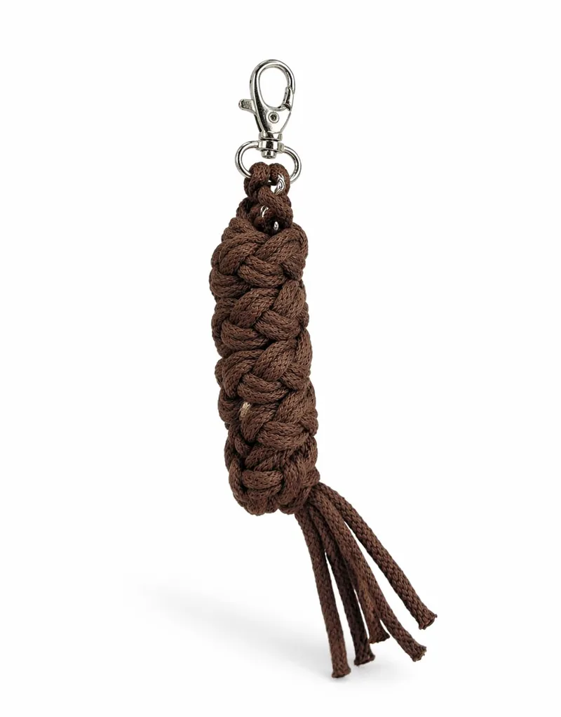 Uwiąz Dla Konia Hobby Horse Pleciony Ze Sznurka TUM-TUM - Brązowy