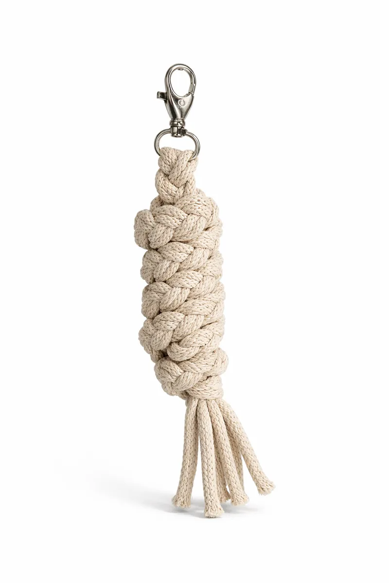 Uwiąz Dla Konia Hobby Horse Pleciony Ze Sznurka TUM-TUM - Beżowy