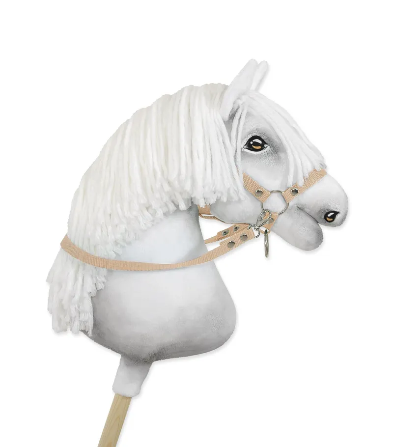 Wodze Dla Konia Hobby Horse TUM-TUM - Beżowe