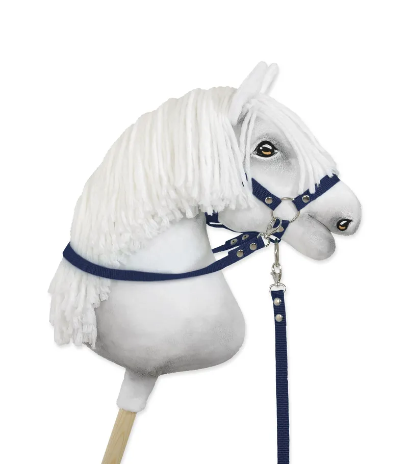 Wodze Dla Konia Hobby Horse TUM-TUM - Granatowe
