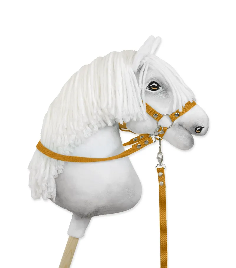 Wodze Dla Konia Hobby Horse Musztardowe TUM-TUM