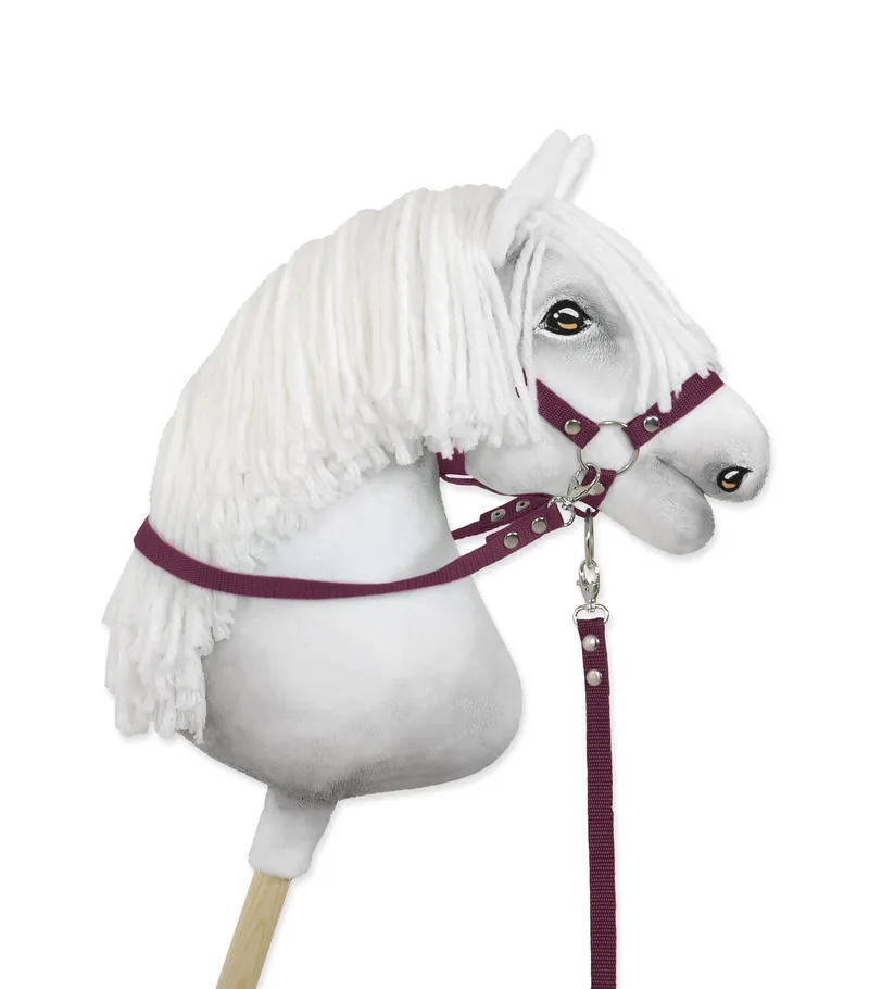 Wodze Dla Konia Hobby Horse Śliwkowe TUM-TUM
