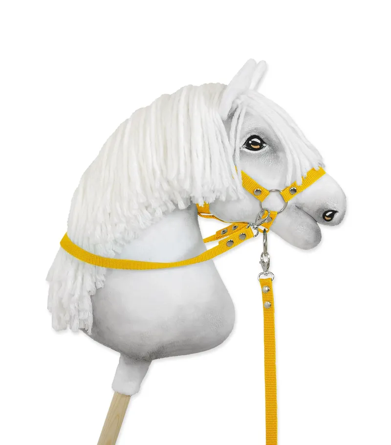 Wodze Dla Konia Hobby Horse TUM-TUM - Żółte