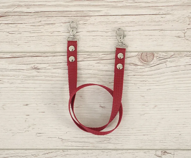 Wodze Dla Konia Hobby Horse TUM-TUM - Bordowe