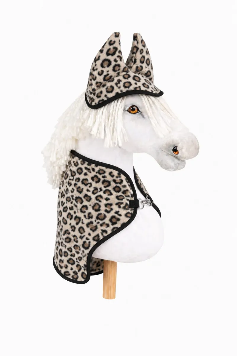 Zestaw Dla Hobby Horse A3: Polarowa Derka Nauszniki Panterka TUM-TUM