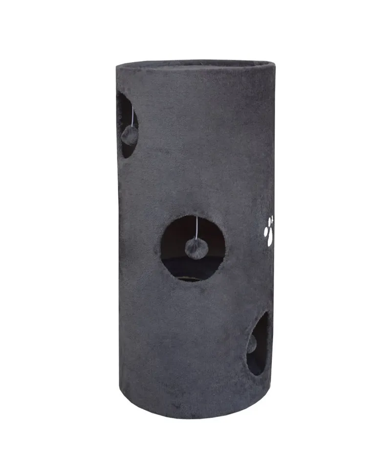 Drapak Tuba Wieża Dla Kota Siwy Plusz Sizal ZOOJOY 78 cm