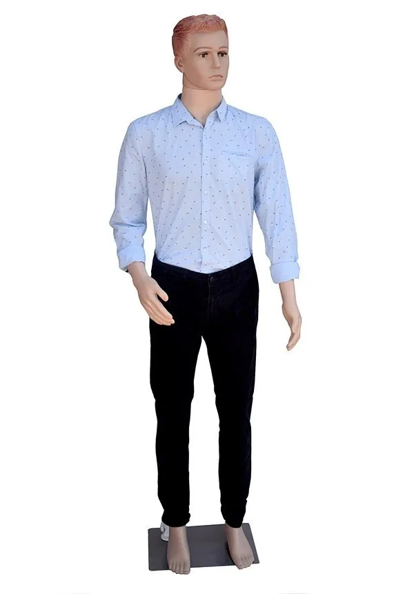 Manekin Męski Pełnopostaciowy 187 cm Stalowa Podstawa SELLTEO Wide
