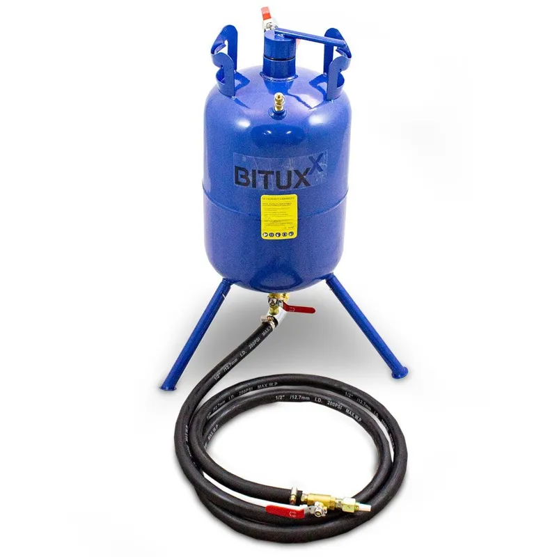 Piaskarka Mobilna Pneumatyczna 19 l 125 PSI SELLTEO Tedor 63 x 40 x 40 cm